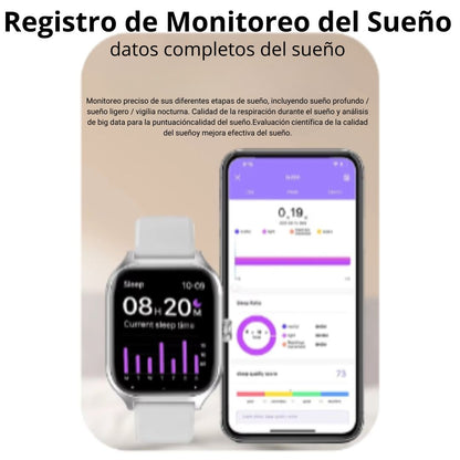 🎯 Combo WK97: Reloj Inteligente + Auriculares Bluetooth ⌚