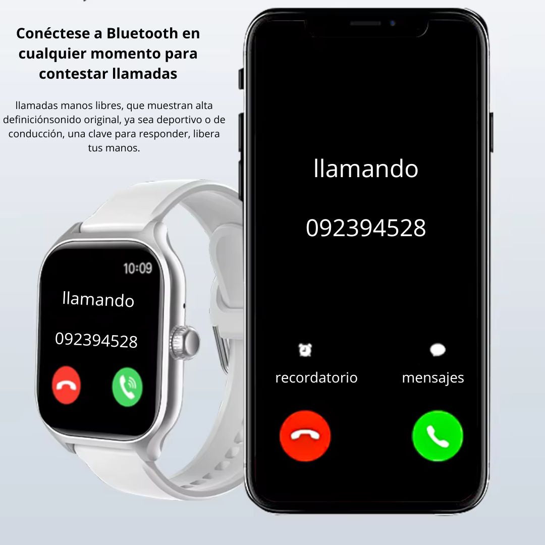 🎯 Combo WK97: Reloj Inteligente + Auriculares Bluetooth ⌚