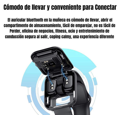 Reloj Inteligente x8 - Estilo y Funcionalidad con Auriculares Integrados