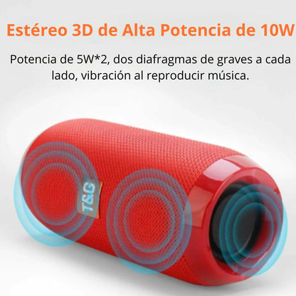 Parlante TG117 - Sonido Potente y Portátil